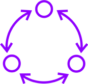 Piktogrammi, joka kuvaa kumppanuutta